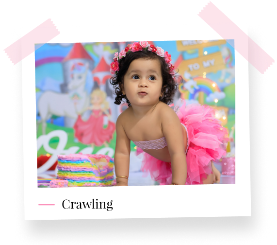 Crawling Baby Photoshoot in Mangalore